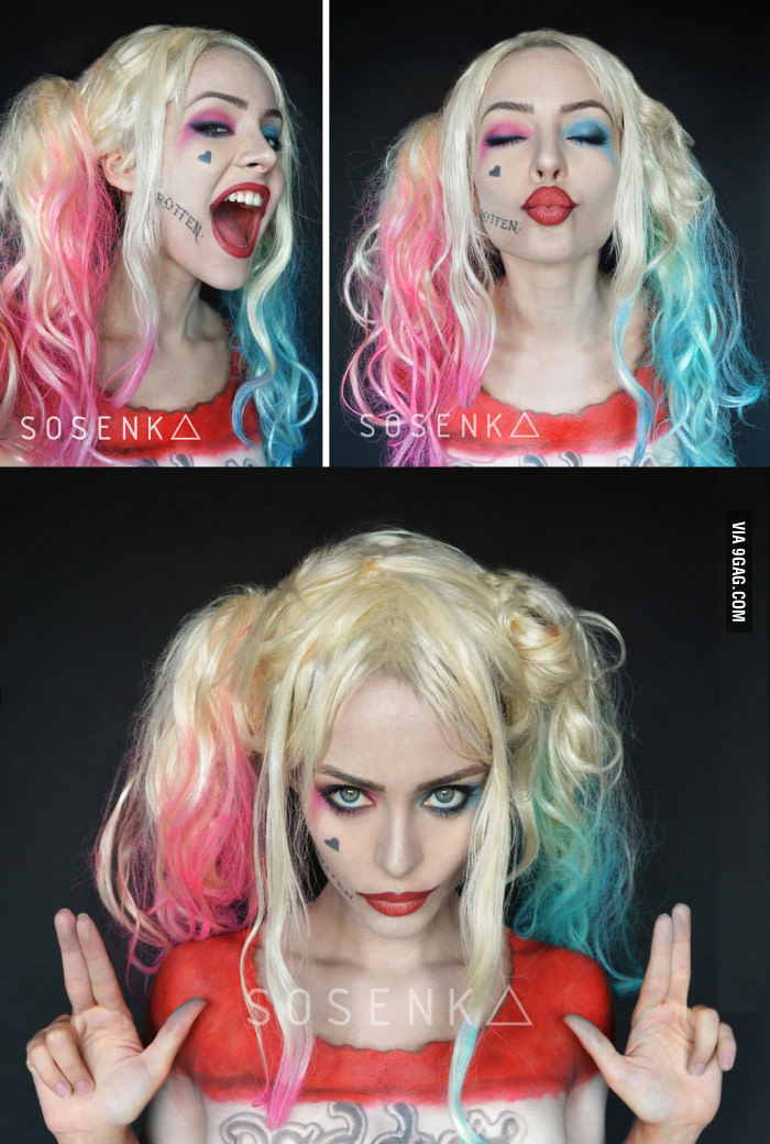 Harley Quinn Suicide Squad Makeup Tutorial – A Shopping Queen's Blog