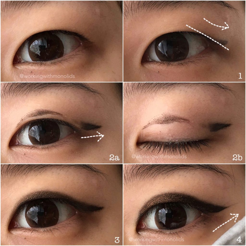 How to Draw Eyeliner for Hooded Monolids or Single Eyelids A Shopping